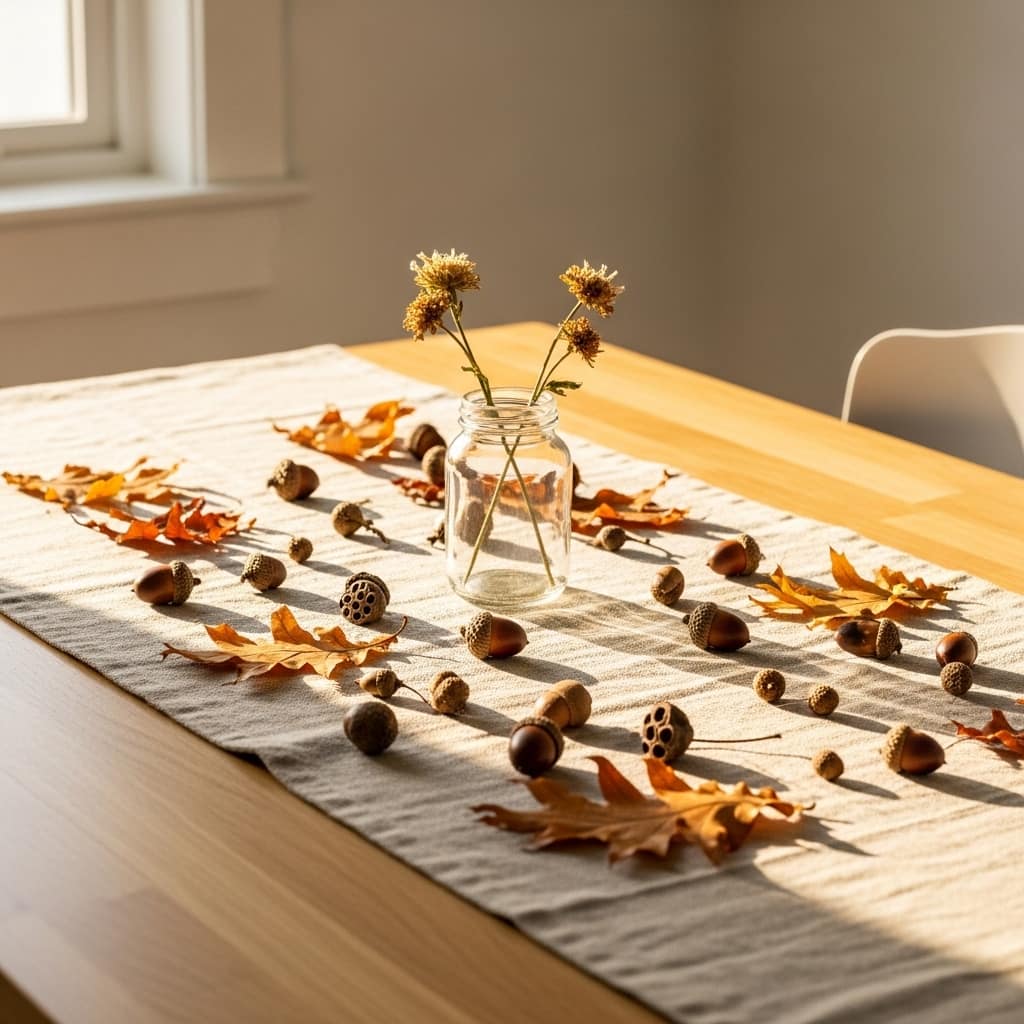 Acorn and Leaf Scatter
