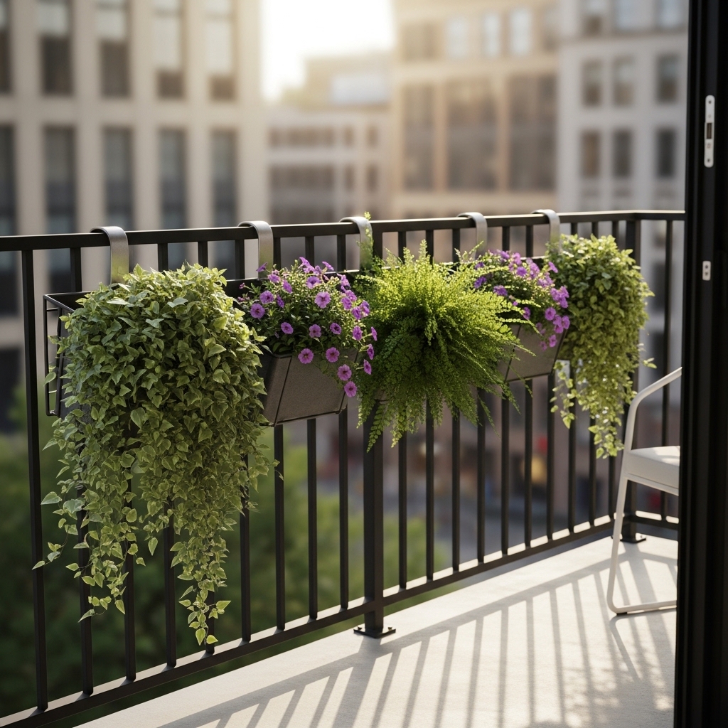Balcony Railing Plant Hooks