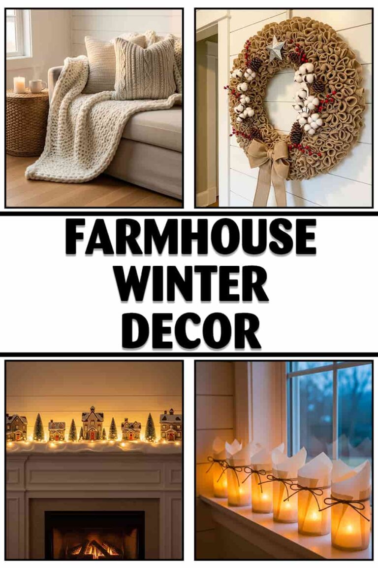 Beautiful Winter Farmhouse Decor