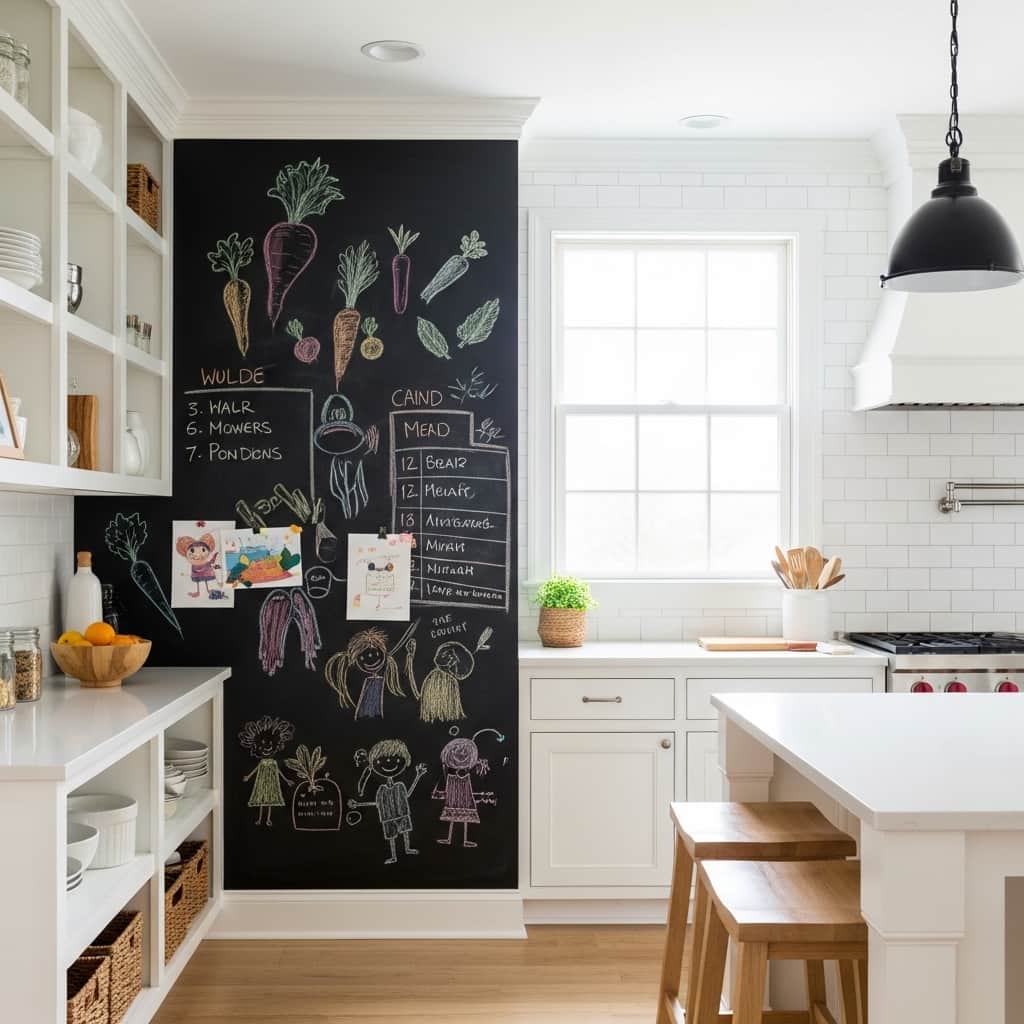 Chalkboard Paint Wall