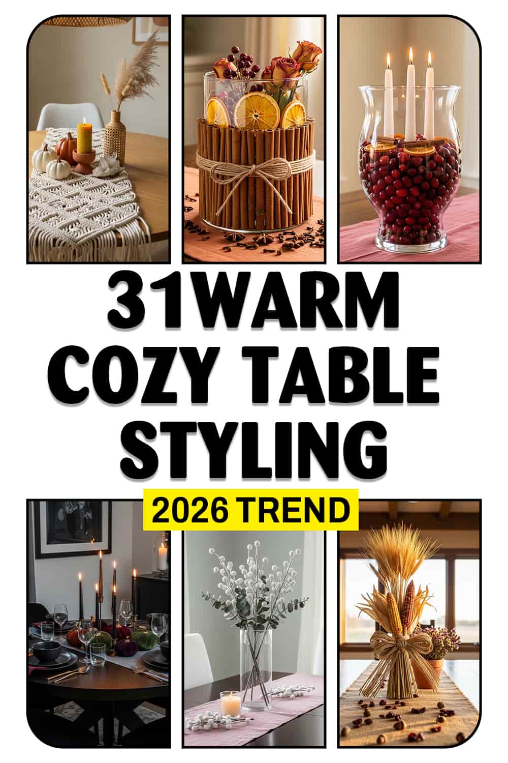 Cozy Fall Table Decor