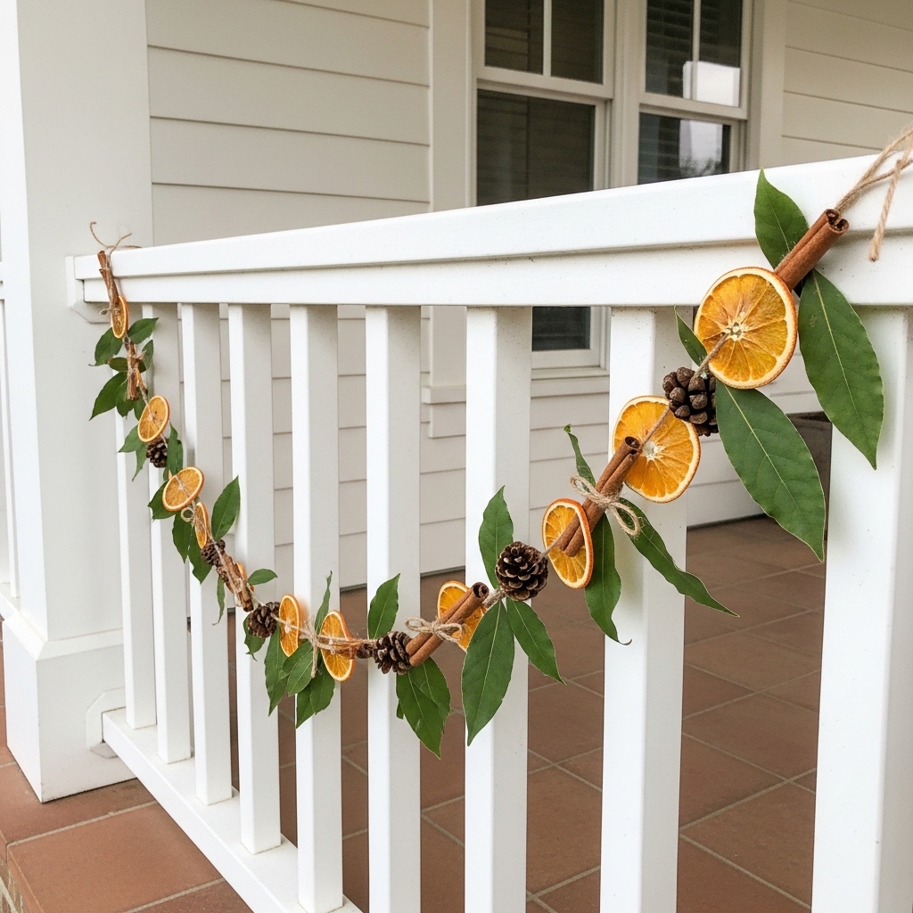 Dried Orange Slice Garland