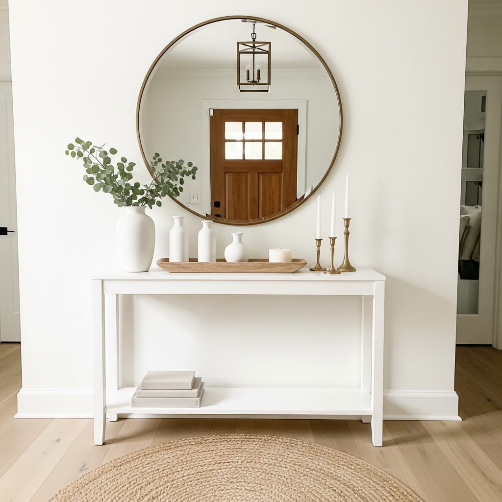 Entryway Console Vignette