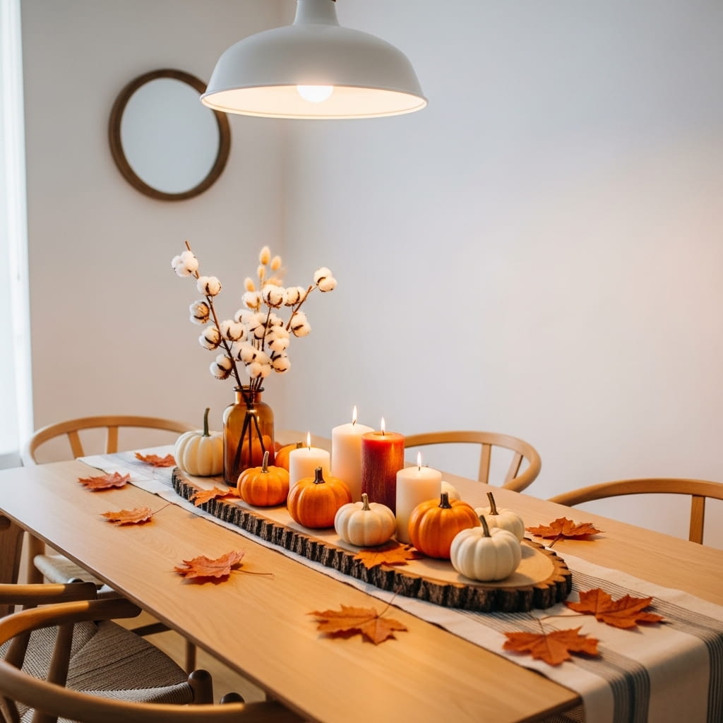 Fall Harvest Dining Centerpiece