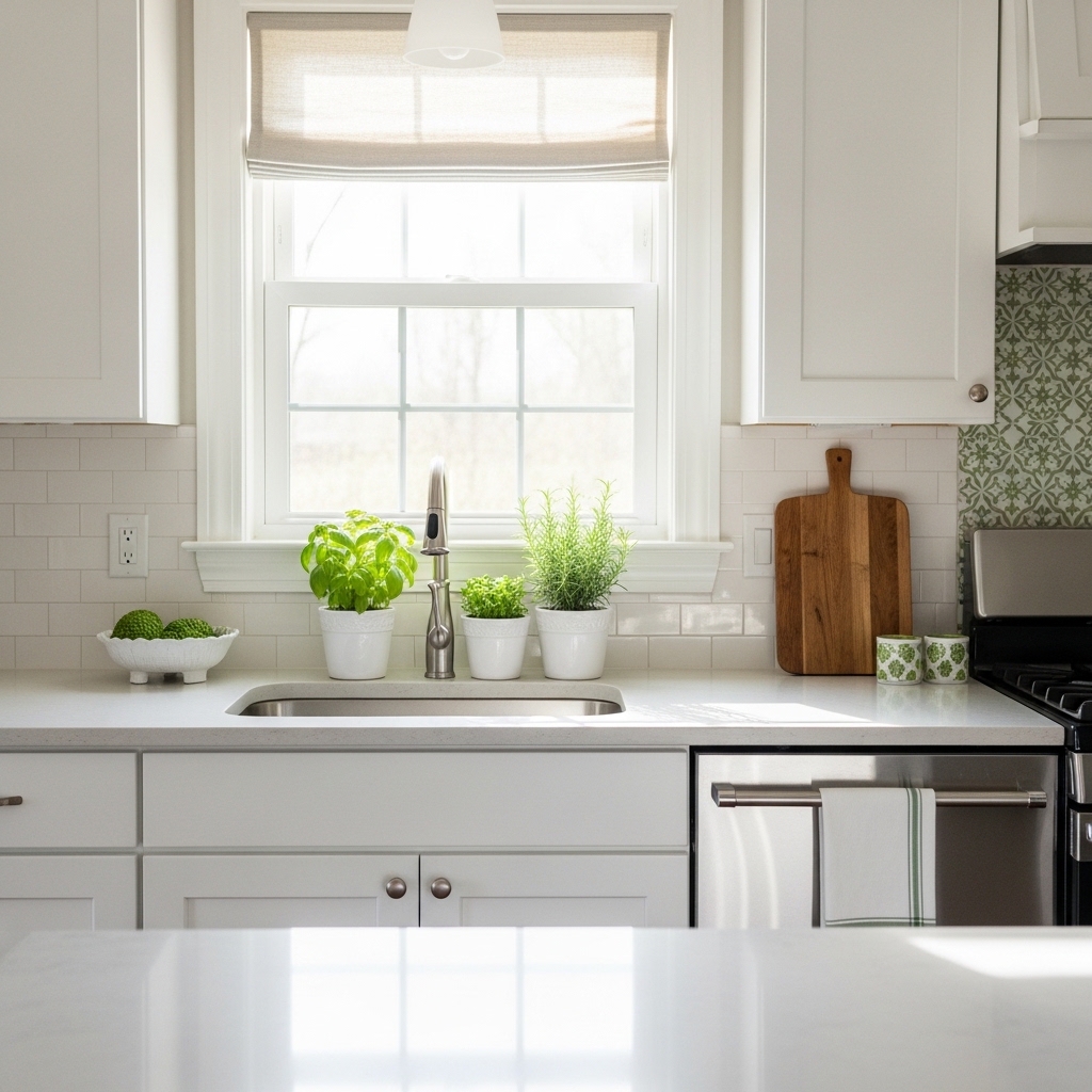 Kitchen Counter Herb Station