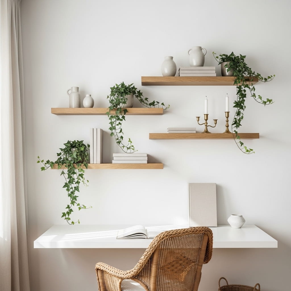 Minimalist Floating Shelves