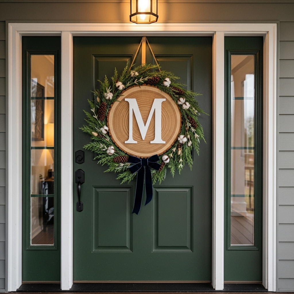 Monogram Porch Sign