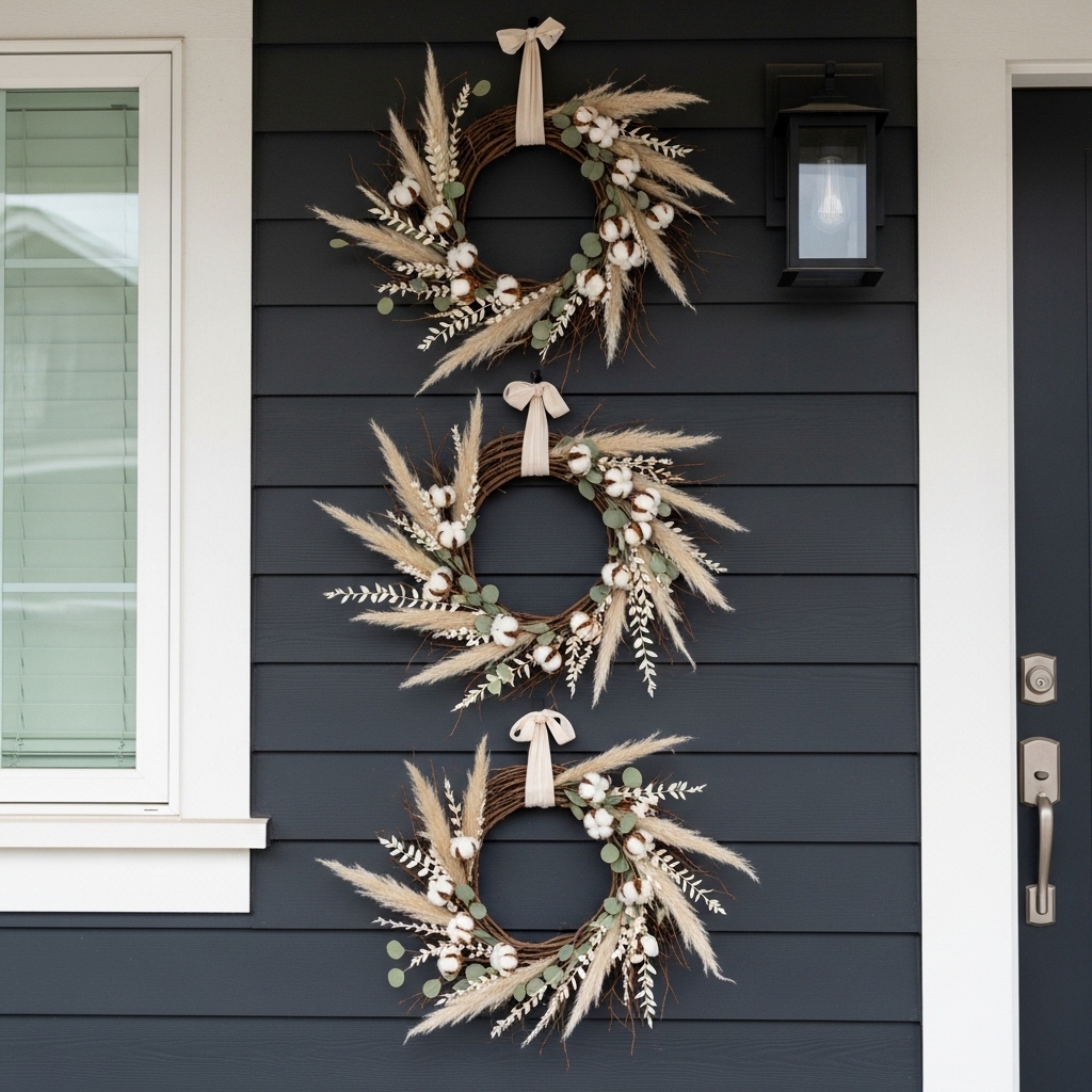 Neutral Wreath Trio