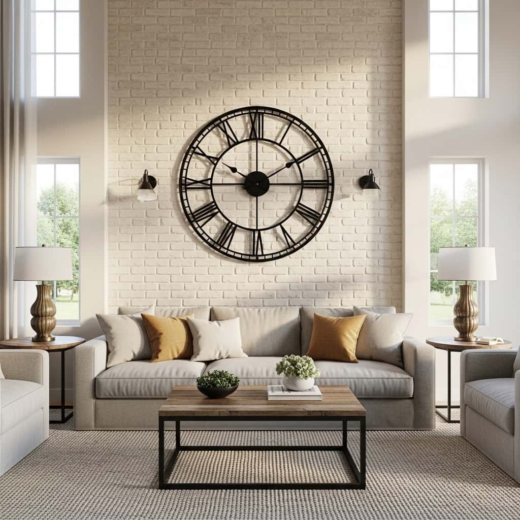 Oversized Clock Statement