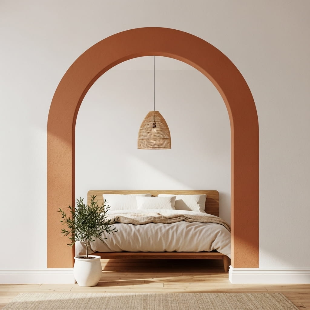 Painted Arch Feature