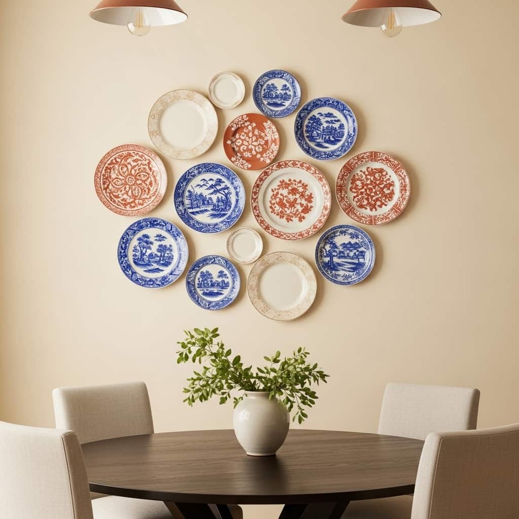 Plate Wall Arrangement