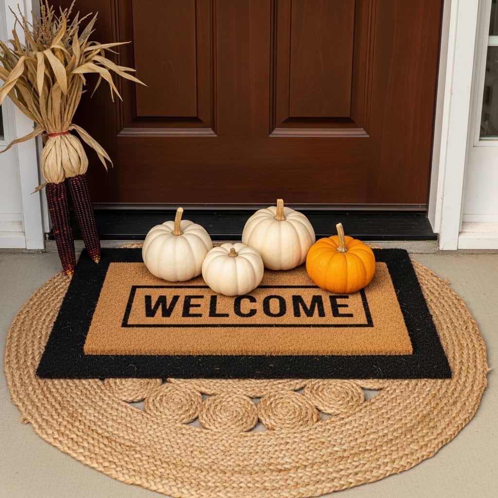 Pumpkin Doorstep Vignette