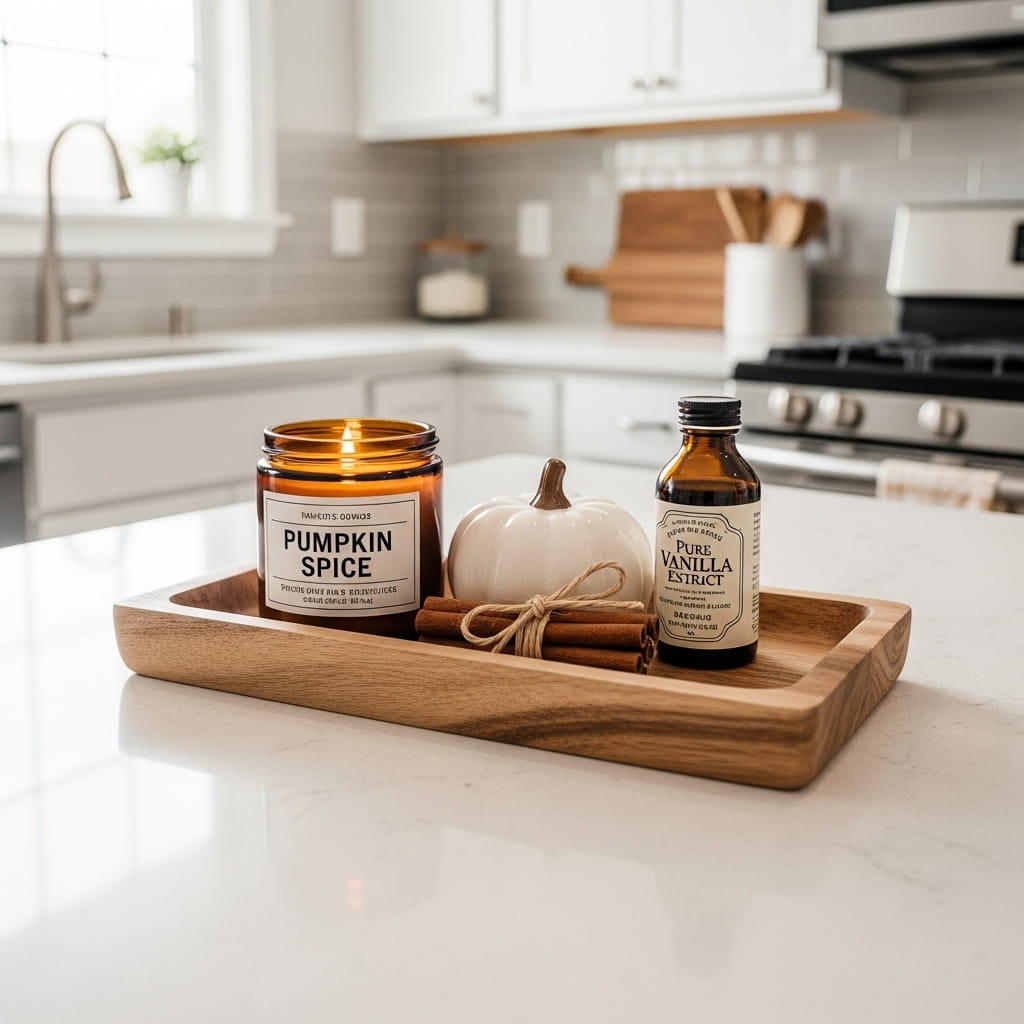 Pumpkin Spice Kitchen Tray