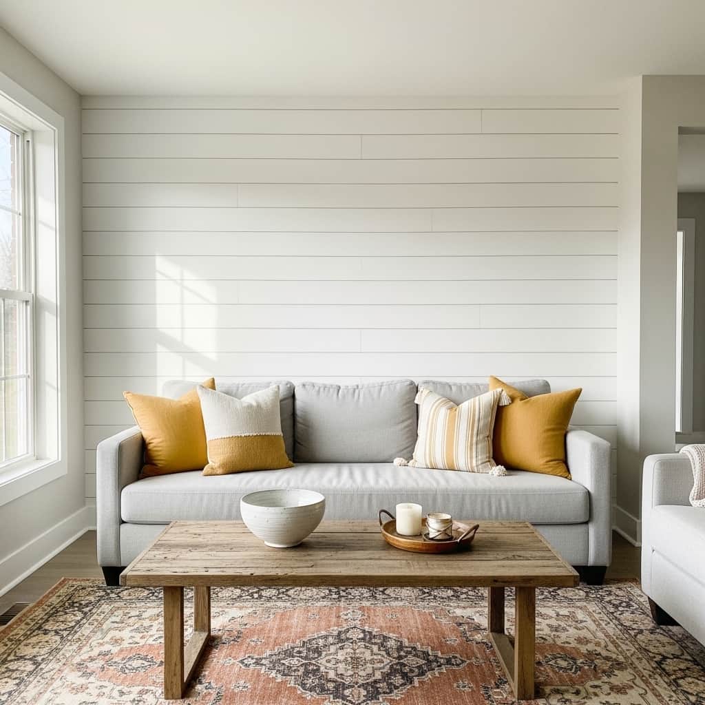 Shiplap Feature Wall