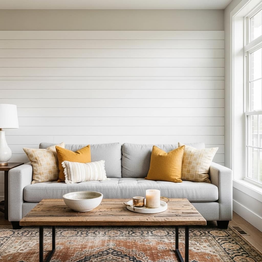 Shiplap Statement Wall