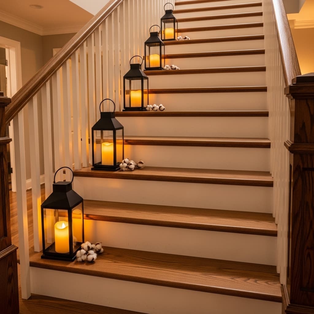 Staircase Lantern Styling