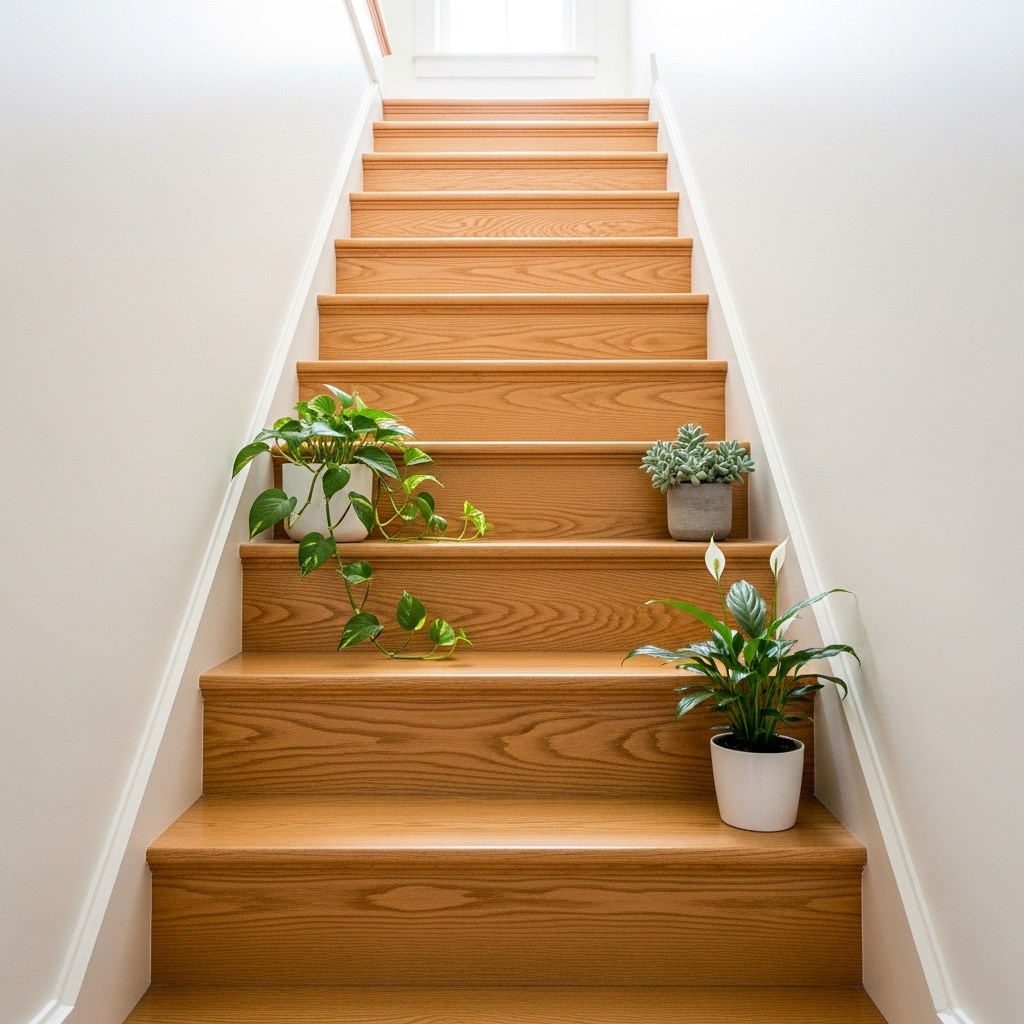 Staircase Step Plant Styling
