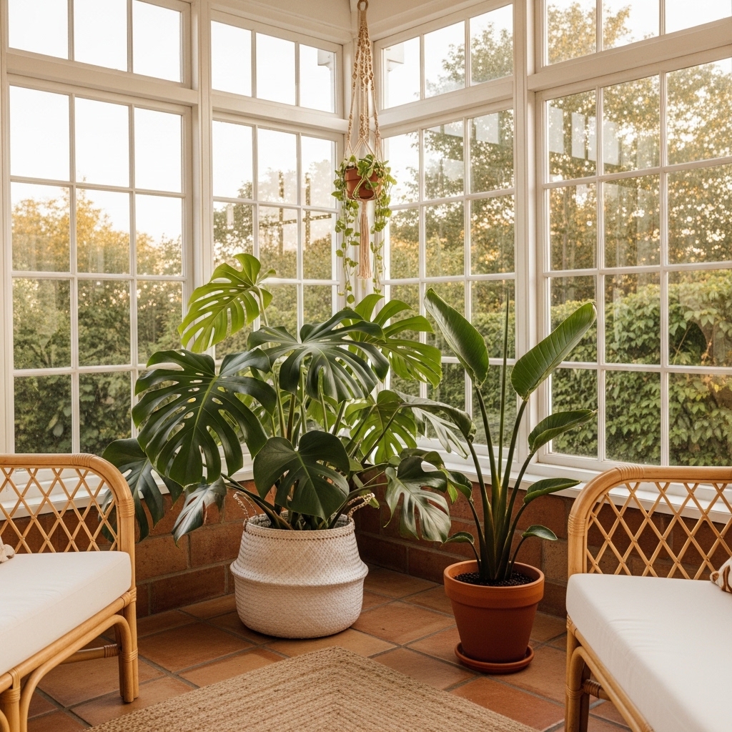 Sunroom Jungle Corner