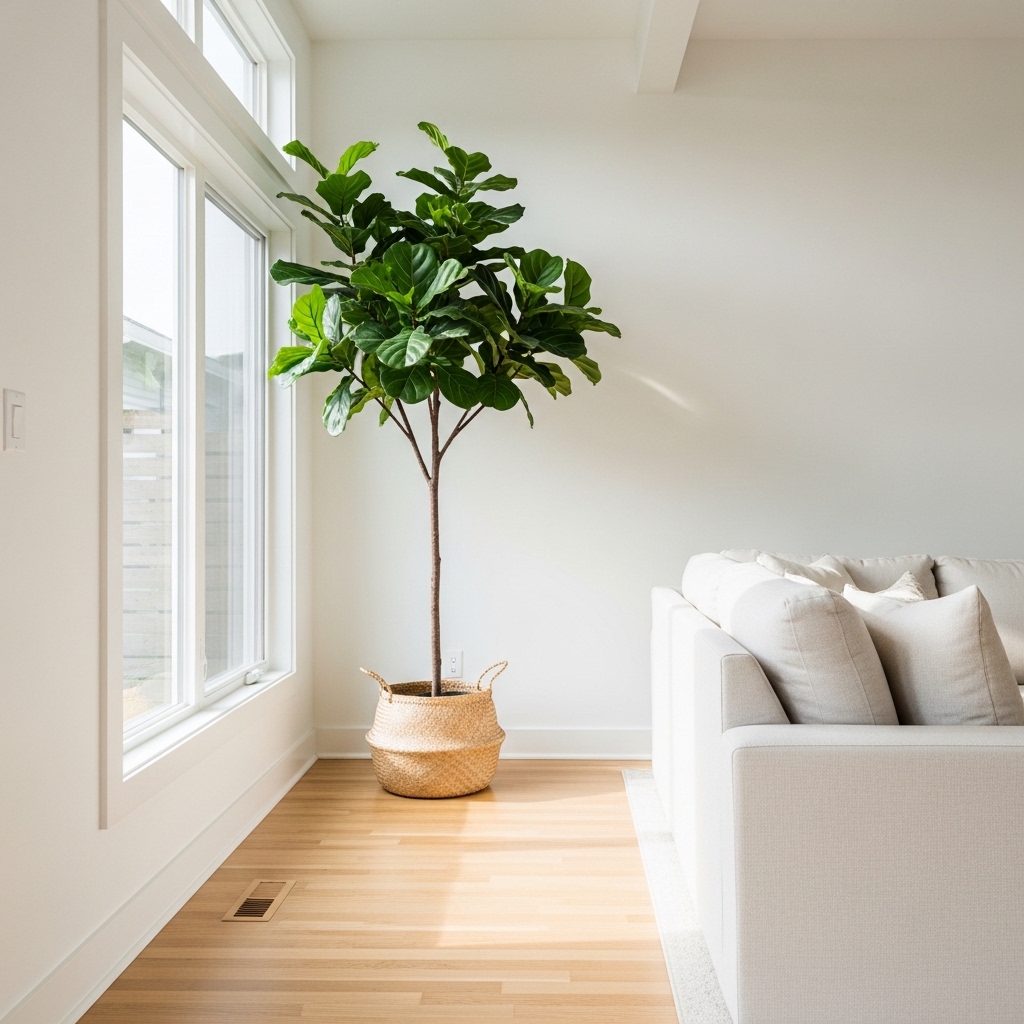 Tall Corner Floor Plant