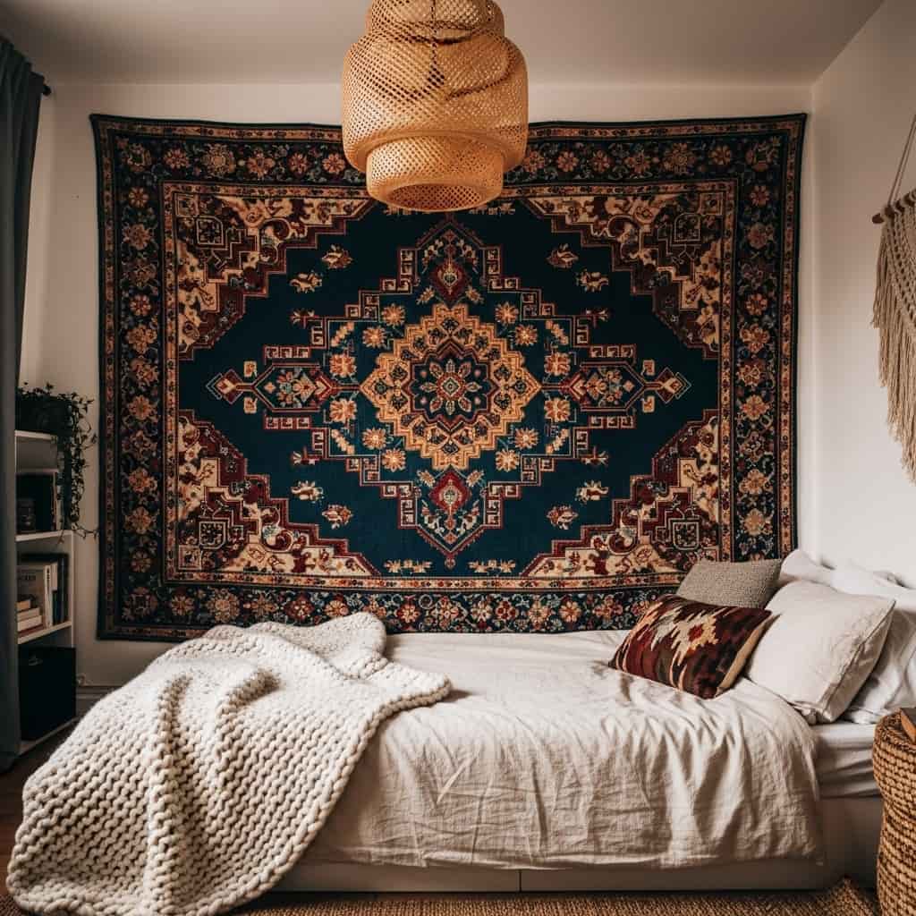 Tapestry Fabric Wall