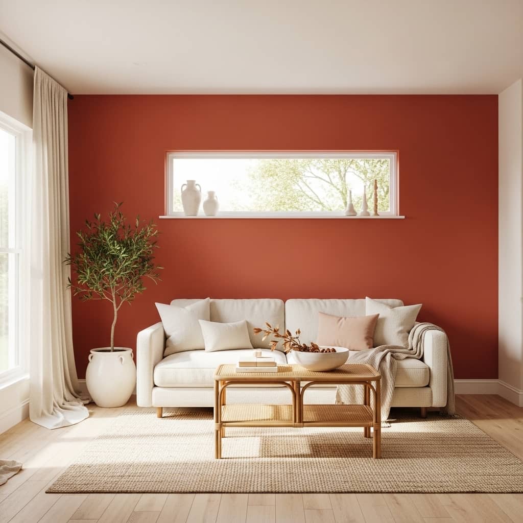 Terracotta Paint Wall