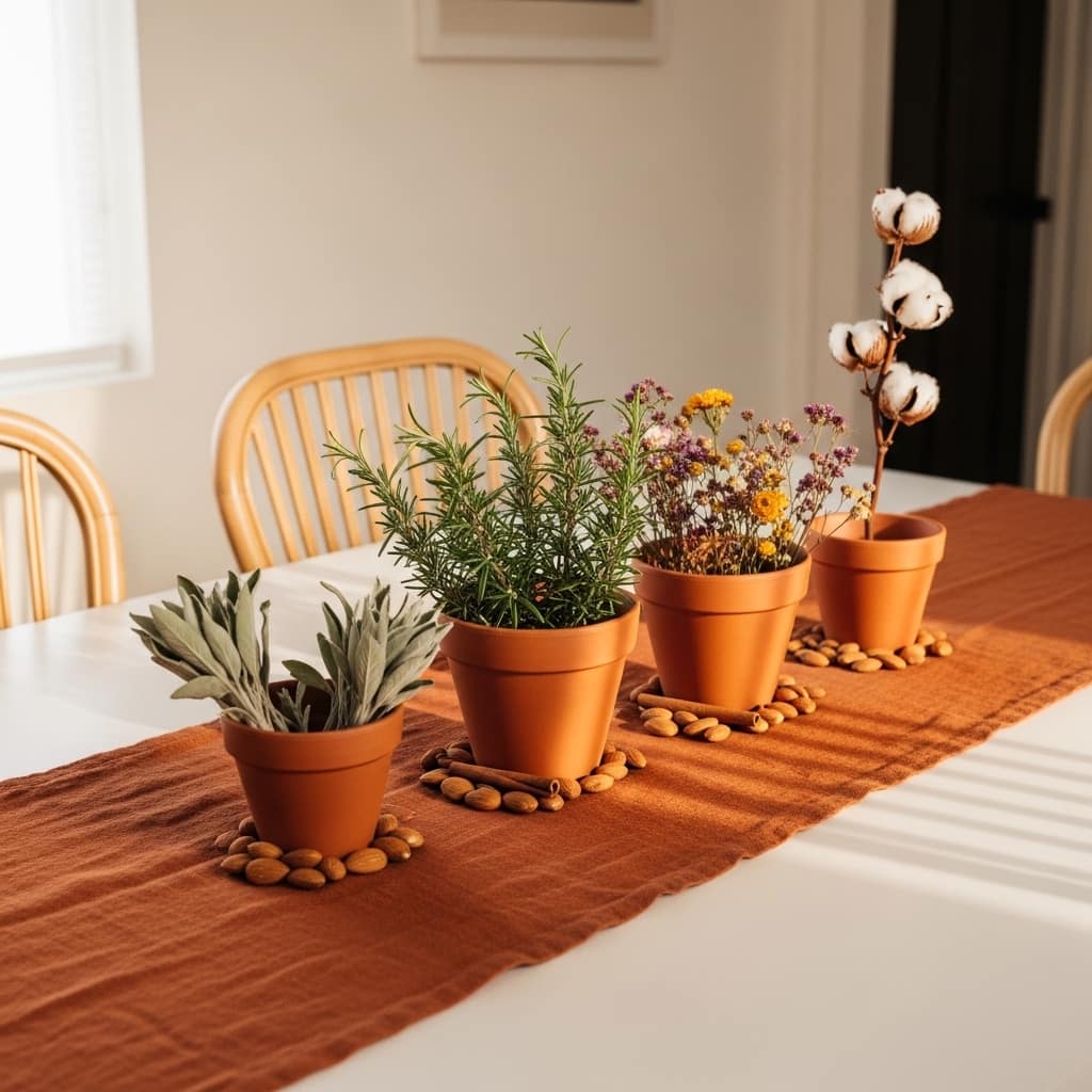 Terracotta Pot Display