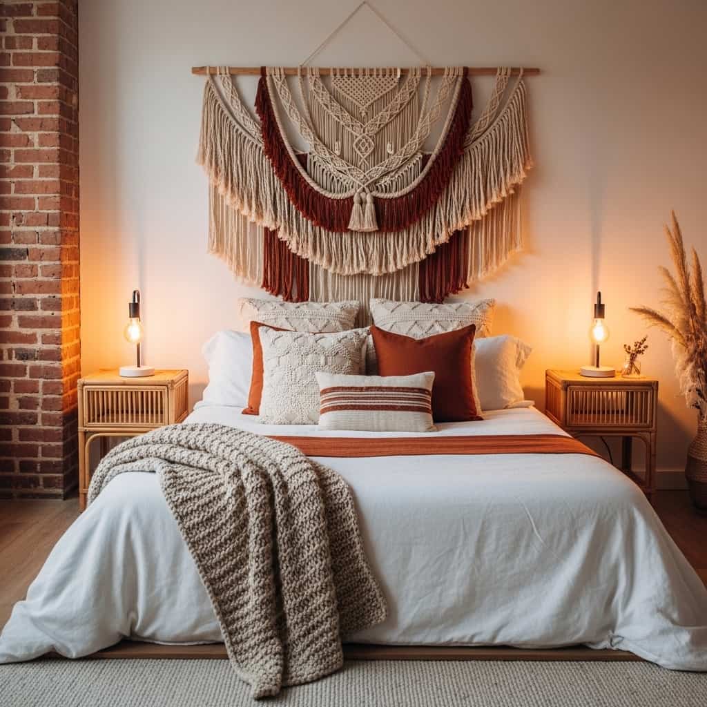 Textured Woven Wall Hanging