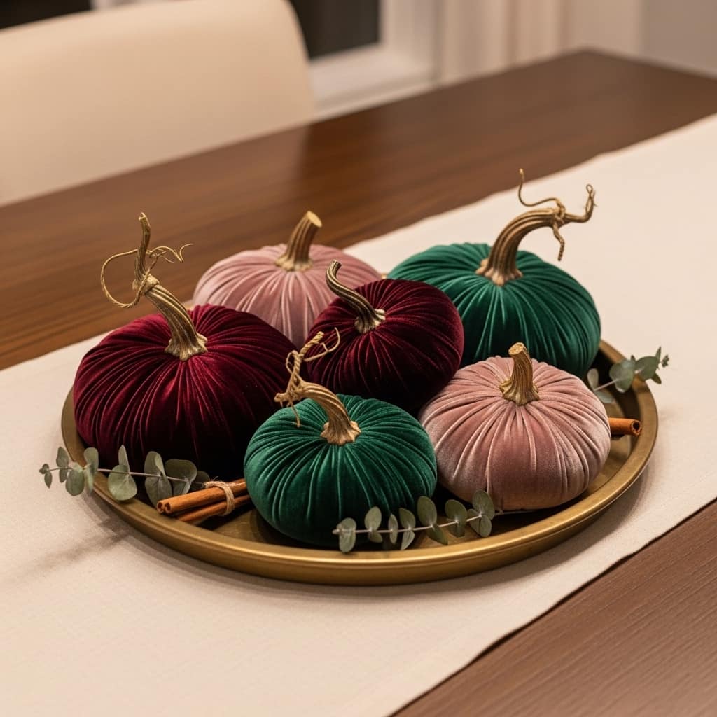 Velvet Pumpkin Vignette