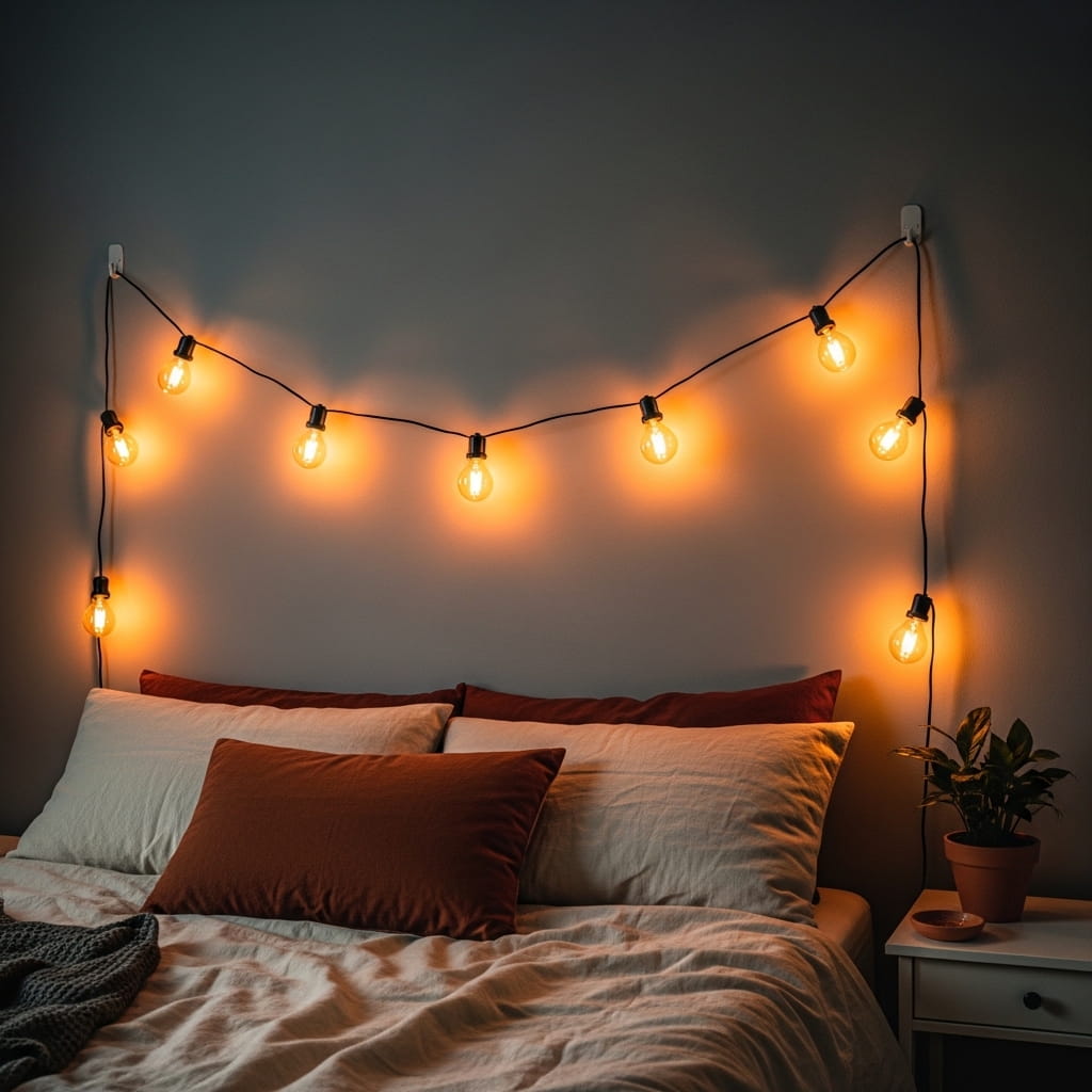 Warm Edison Bulb String Lights