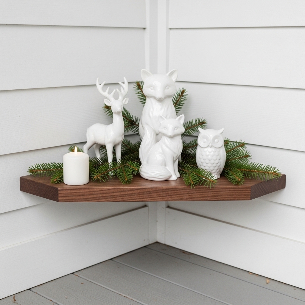 Woodland Animal Figurine Display