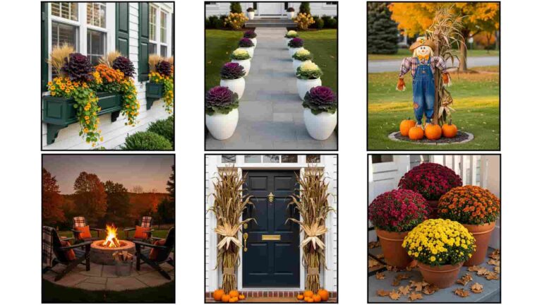 fall outdoor decor ideas