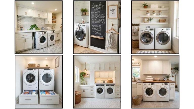 28 Luxe Laundry Room Organization Storage Tips