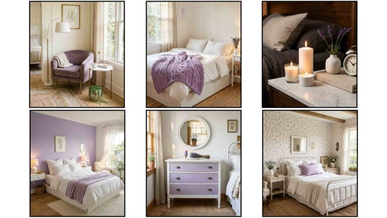 28 Purple & White Bedroom Aesthetic Ideas For 2026
