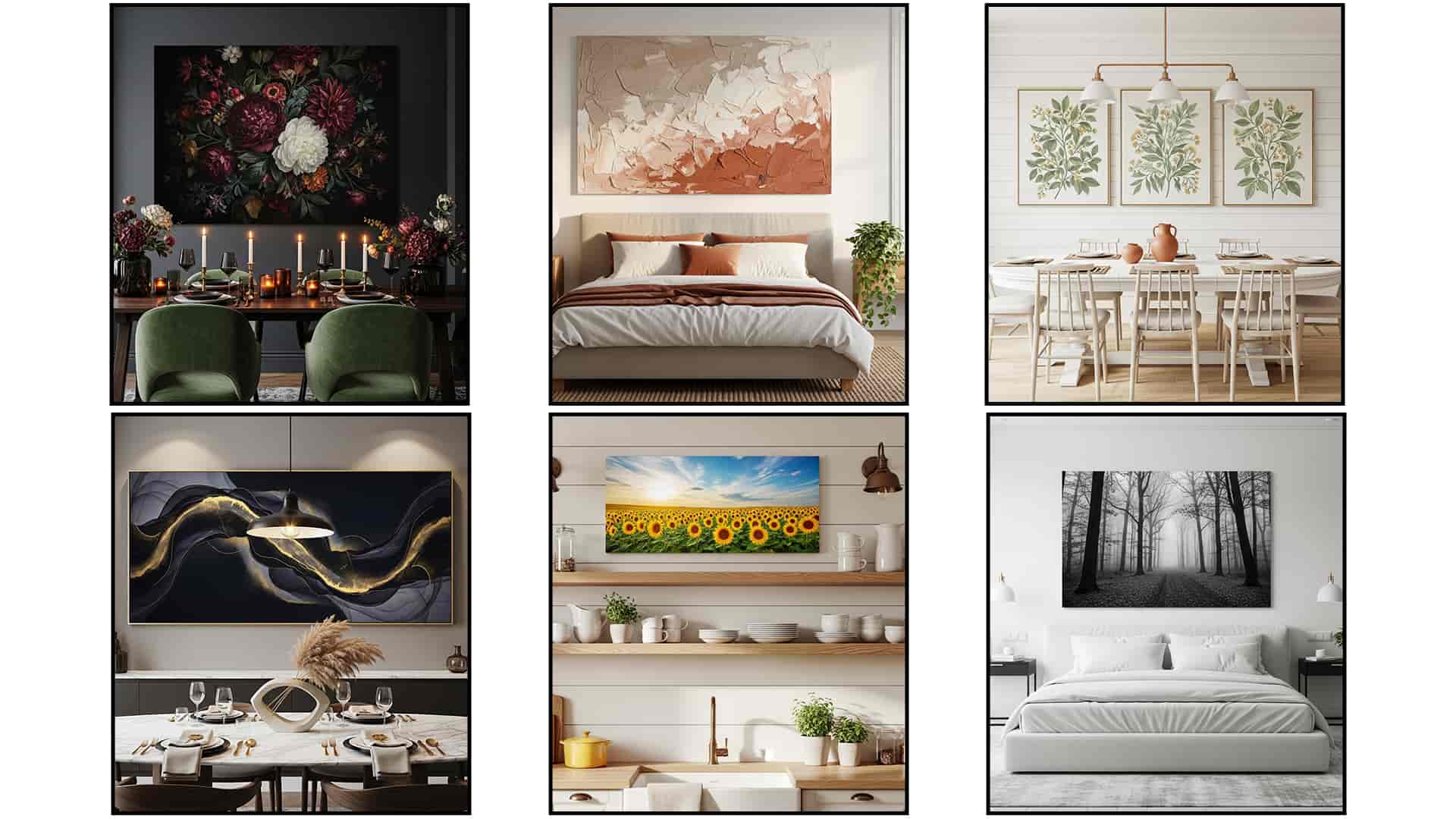 29 Canvas Wall Art Ideas For Modern Homes