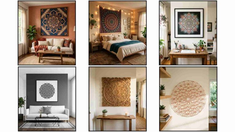 30 Mandala Wall Art Ideas For Peaceful Homes In 2026