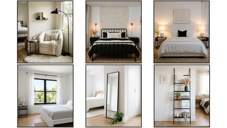 Black & White Bedroom Decor Ideas