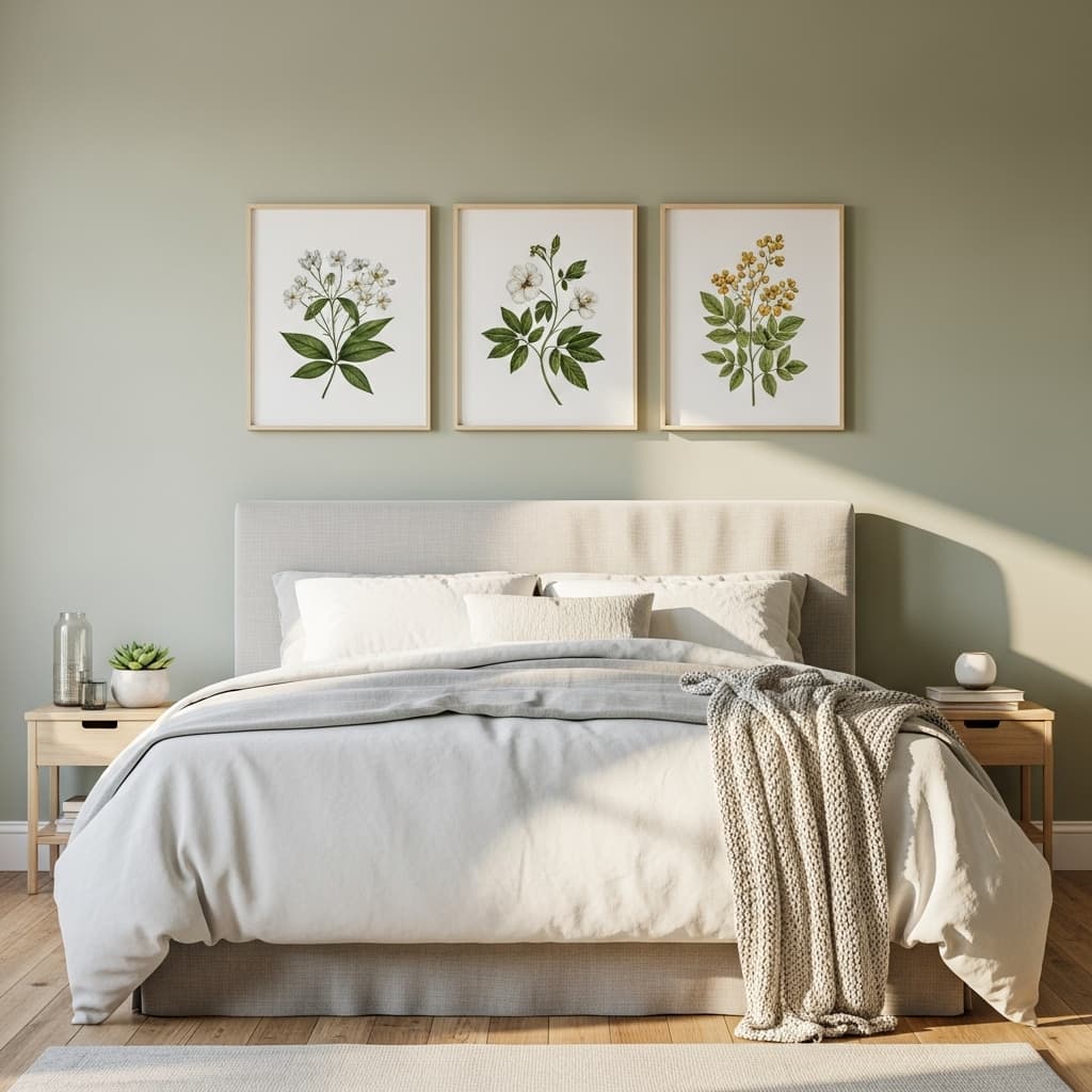 Botanical Print Wall