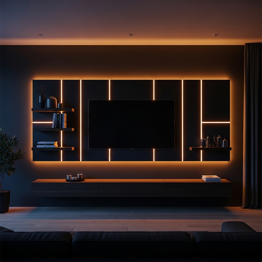 LED Backlit Wall Panel