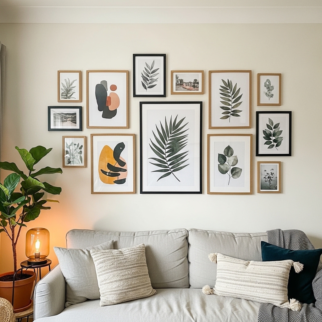 Layered Gallery Wall