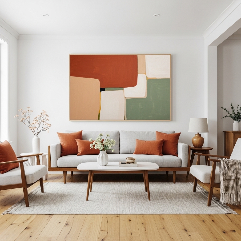 Oversized Abstract Canvas