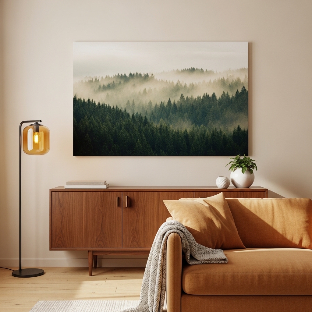 Oversized Nature Landscape Print