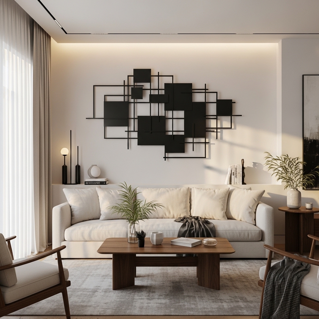  Sculptural Metal Wall Art