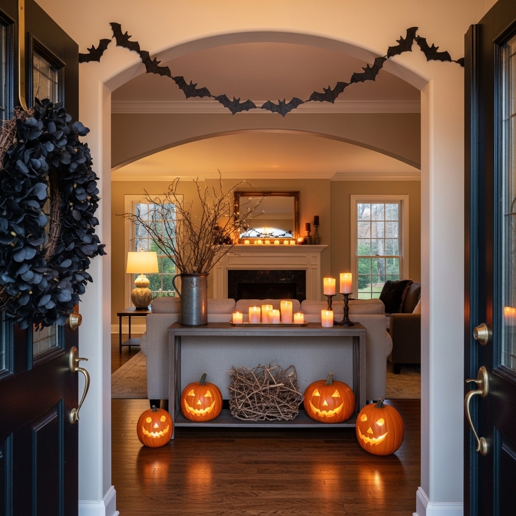 Spooky Entryway Into Living Room