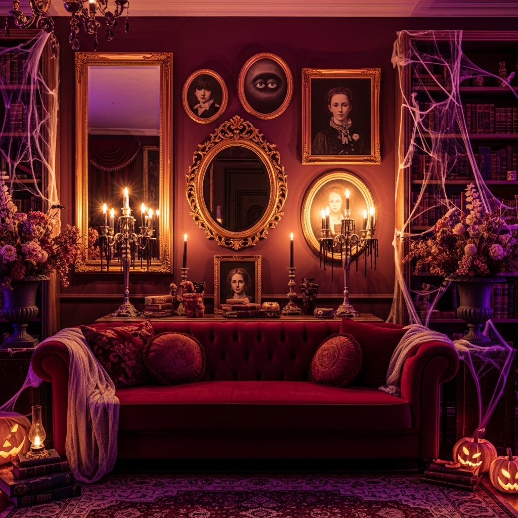 Victorian Halloween Styling