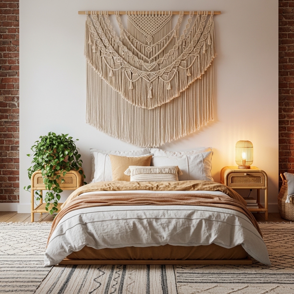 Woven Macramé Wall Hanging