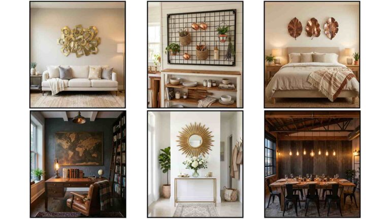 18 Metal Wall Decor Ideas For A Modern Touch