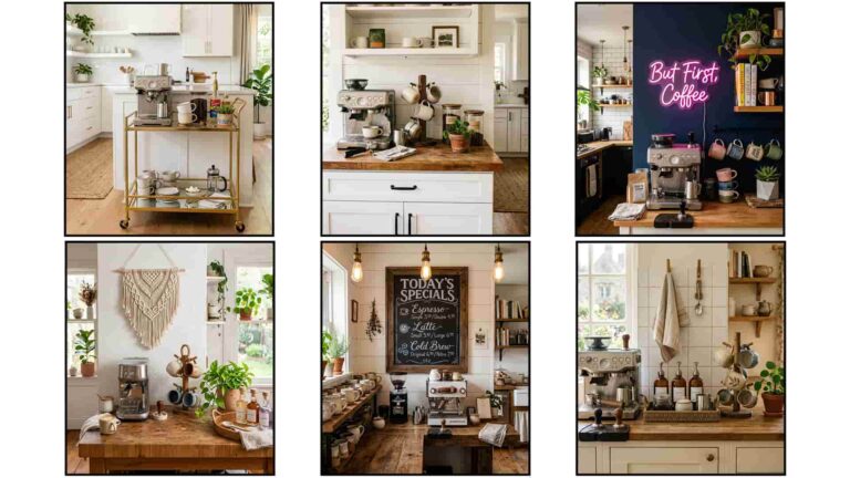 23 Coffee Bar Station Ideas For Stylish Kitchens