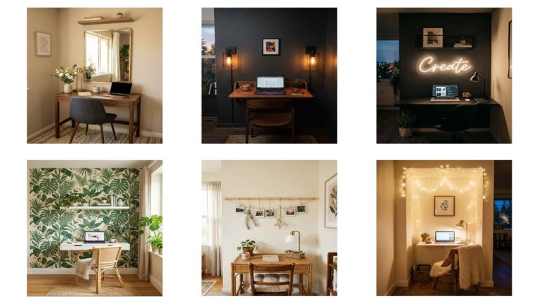 27 Home Office Nook Wall Decor Ideas For Small Work Corners