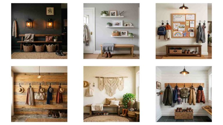 28 Mudroom Wall Decor Ideas For An Organized, Welcoming Entry