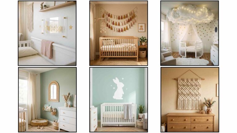 30 Nursery Wall Decor Ideas For Cute Spaces In 2026